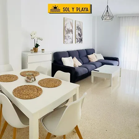 Lägenhet Sol Y Playa, Acogedor Piso Familiar En Con 3 Benalmádena